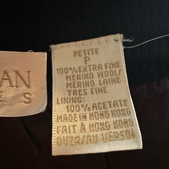 Dana Buchman|Womens|Woven Pencil Skirt|Small|Brown|100% Extra Fine Merino Wool - Picture 15 of 16